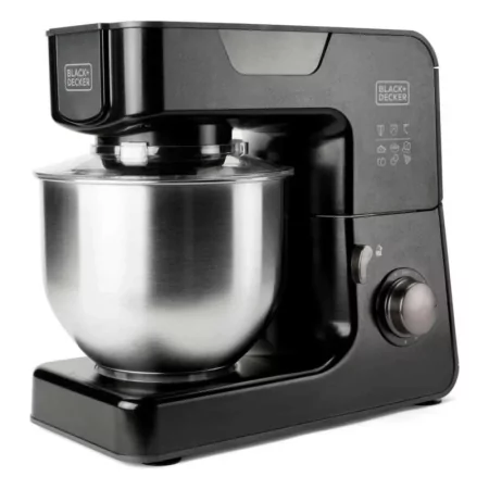 Kontrolsat - Black+Decker 1000W Stand Mixer - 5.2L - 8 Speeds - BXKM1000E Kontrolsat - Black+Decker 1000W Stand Mixer - 5.2L - 8 Speeds - BXKM1000E