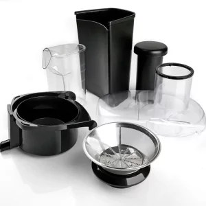 Kontrolsat - Centrifugadora Black+Decker 600W 2 Velocidades - Inox - BXJE600E