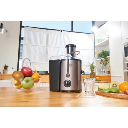 Kontrolsat - Centrifugadora Black+Decker 600W 2 Velocidades - Inox - BXJE600E Kontrolsat - Centrifugadora Black+Decker 600W 2 Velocidades - Inox - BXJE600E