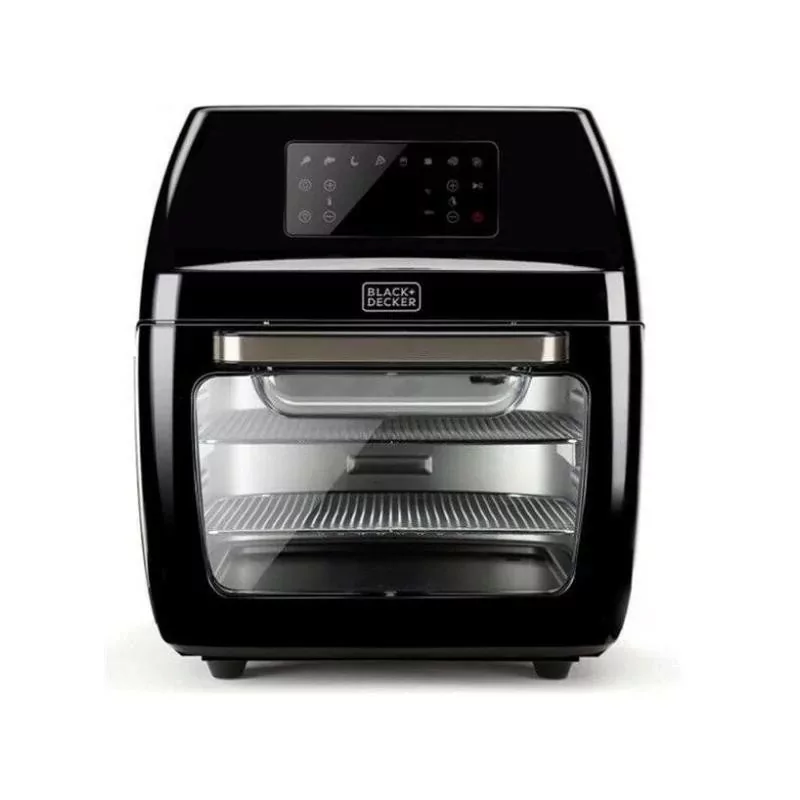 Kontrolsat - Air Fryer Forno Black+Decker 12L - 1700W 8 Programas - BXAFO1200E Kontrolsat - Air Fryer Forno Black+Decker 12L - 1700W 8 Programas - BXAFO1200E