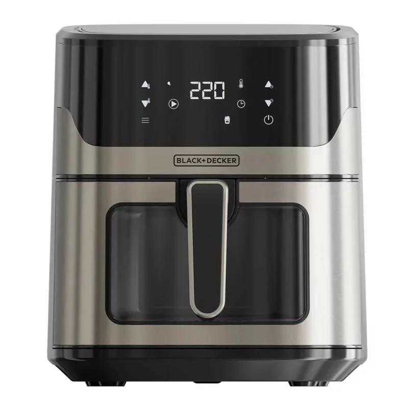 Kontrolsat - Air Fryer Black+Decker 6.5L - 1600W 8 Programs - BXAF6500E