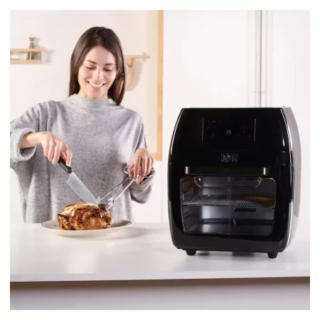 Kontrolsat - Air Fryer Oven Black&Decker 12L - 1700W 8 Programs - BXAFO1200E