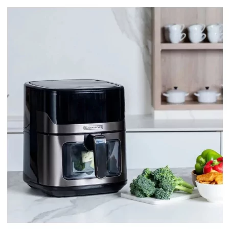 Kontrolsat - Air Fryer Black+Decker 6.5L - 1600W 8 Programs - BXAF6500E