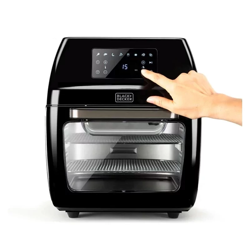 Kontrolsat - Air Fryer Oven Black&Decker 12L - 1700W 8 Programs - BXAFO1200E