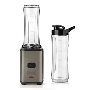 Kontrolsat - Liquidificadora Portátil Black+Decker 350W - 2 Copos 600ml - BXJBA350E