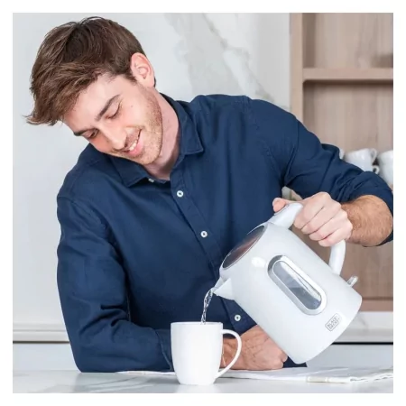 Kontrolsat - Jarro Eléctrico Black+Decker 2200W 1,7L - Branco - BXKE2204E Kontrolsat - Jarro Eléctrico Black+Decker 2200W 1,7L - Branco - BXKE2204E