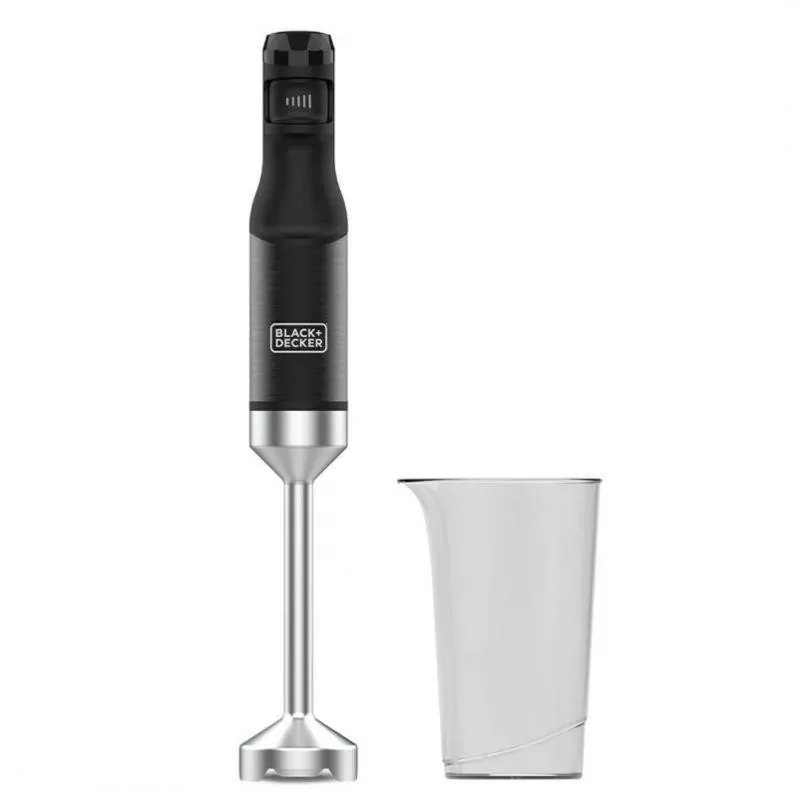 Kontrolsat - Varinha Mágica Black+Decker 1500W - Inox + Copo Medidor 0.7L - BXHB1501E Kontrolsat - Varinha Mágica Black+Decker 1500W - Inox + Copo Medidor 0.7L - BXHB1501E