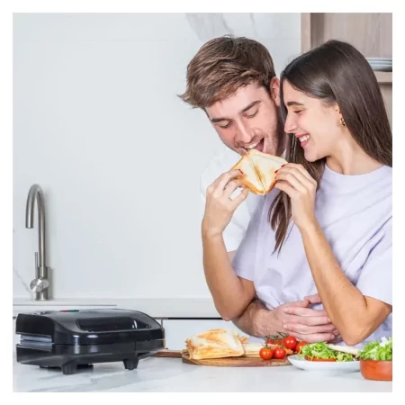 Kontrolsat - Sandwicheira Black+Decker 750W - Sandes + Grelha + Waffle - BXSA754E