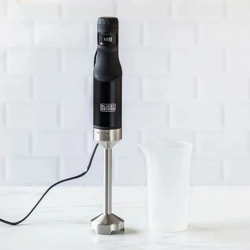 Kontrolsat - Black+Decker 1500W Magic Wand - Stainless Steel + 0.7L Measuring Cup - BXHB1501E