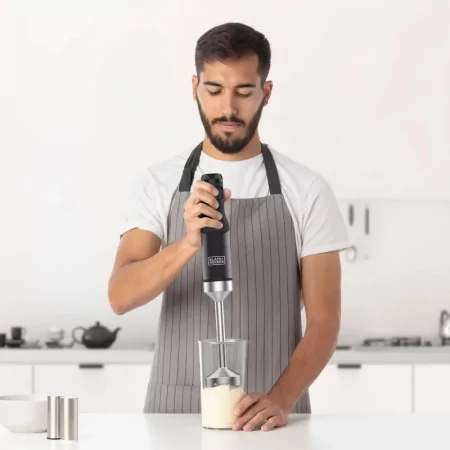 Kontrolsat - Varinha Mágica Black+Decker 1500W - Inox + Copo Medidor 0.7L - BXHB1501E Kontrolsat - Varinha Mágica Black+Decker 1500W - Inox + Copo Medidor 0.7L - BXHB1501E