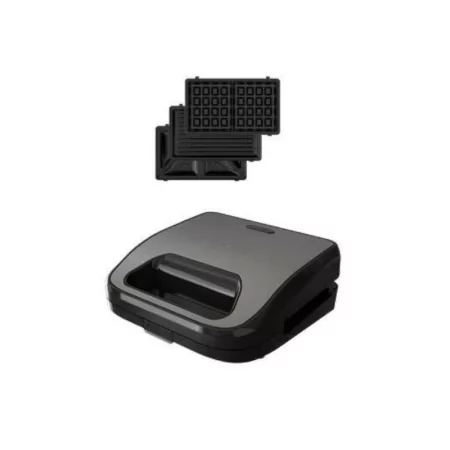 Kontrolsat - Black+Decker 750W Sandwich Maker - Sandwiches + Grill + Waffle - BXSA754E Kontrolsat - Black+Decker 750W Sandwich Maker - Sandwiches + Grill + Waffle - BXSA754E