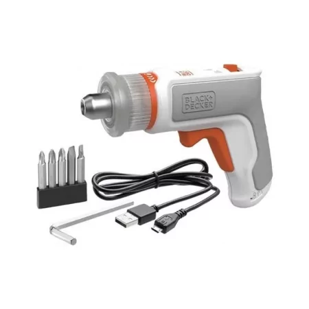 Kontrolsat - Black&Decker Screwdriver - 3.6V - Battery - BCRTA01 Kontrolsat - Black&Decker Screwdriver - 3.6V - Battery - BCRTA01