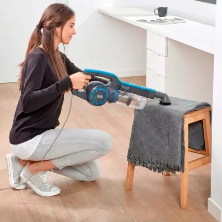 Kontrolsat - Black & Decker Upright Vacuum Cleaner - 600W - Blue - BXVMS-600-E Kontrolsat - Black & Decker Upright Vacuum Cleaner - 600W - Blue - BXVMS-600-E