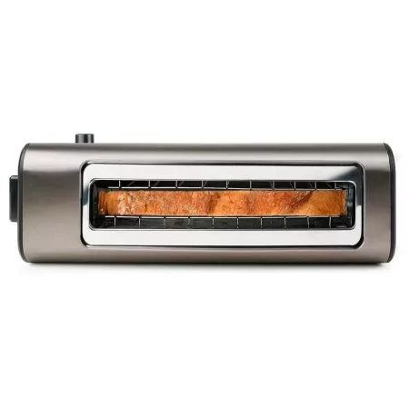 Kontrolsat - Torradeira Black+Decker 1000W - 1 Fenda Extra-Longa - 7 Níveis - Inox - BXTO1000E Kontrolsat - Torradeira Black+Decker 1000W - 1 Fenda Extra-Longa - 7 Níveis - Inox - BXTO1000E