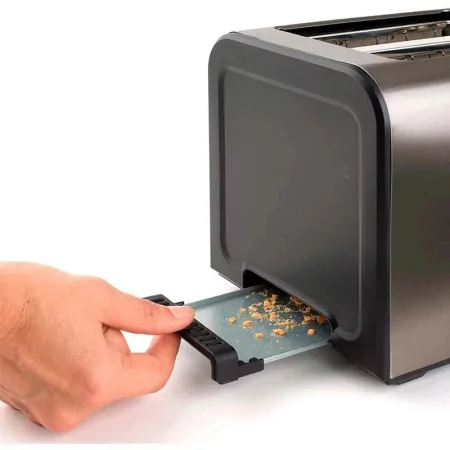 Kontrolsat - Black+Decker Toaster 1000W - 1 Extra-Long Slot - 7 Levels - Stainless Steel - BXTO1000E Kontrolsat - Black+Decker Toaster 1000W - 1 Extra-Long Slot - 7 Levels - Stainless Steel - BXTO1000E