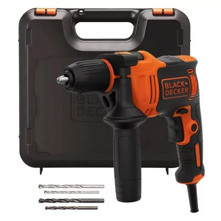 Kontrolsat - Berbequim de Percussão Black&Decker - 710W - BEH710K-QS Kontrolsat - Berbequim de Percussão Black&Decker - 710W - BEH710K-QS