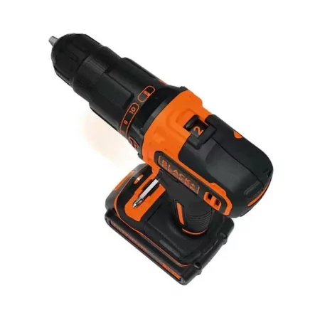 Kontrolsat - Berbequim Percutor Black&Decker - 18V - Bateria - BDCHD18KB-QW