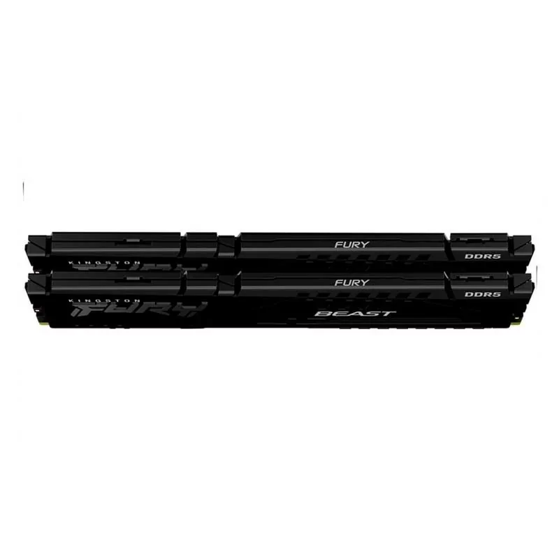 Kontrolsat - Memória RAM Kingston 16GB FURY Beast (2x8GB) DDR5 5600MHz CL40 - KF556C40BBK2-16