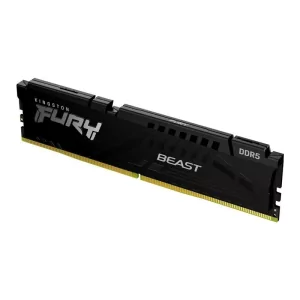 Kontrolsat - Memória RAM Kingston 16GB Fury Beast Black DDR5 5200Mhz CL40 - KF552C40BB-16