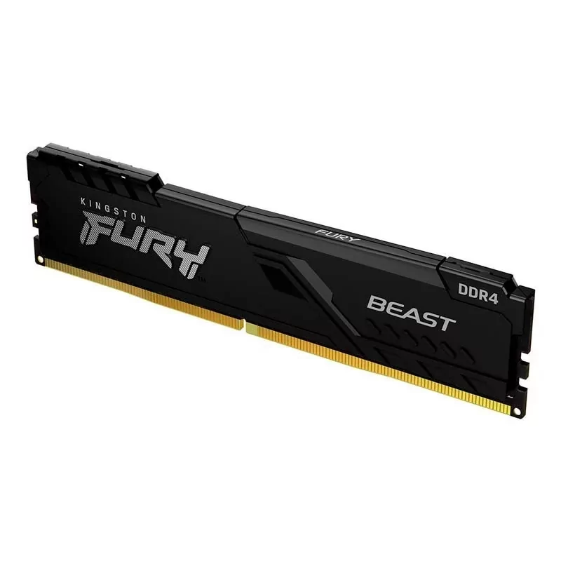 Kontrolsat - Dimm KINGSTON 32GB DDR4 3200MHz CL16 FURY Beast Black Kontrolsat - Dimm KINGSTON 32GB DDR4 3200MHz CL16 FURY Beast Black
