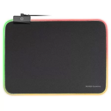 Kontrolsat - Tapete de Rato Mars Gaming - RGB - Preto - MMPRGBL Kontrolsat - Tapete de Rato Mars Gaming - RGB - Preto - MMPRGBL