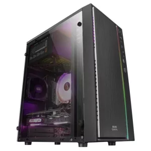 Kontrolsat - Caixa Mars Gaming - Micro-ATX - RGB - Preta - MCM