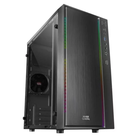 Kontrolsat - Caixa Mars Gaming - Micro-ATX - RGB - Preta - MCM Kontrolsat - Caixa Mars Gaming - Micro-ATX - RGB - Preta - MCM