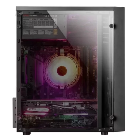 Kontrolsat - Caixa Mars Gaming - Micro-ATX - RGB - Preta - MCM Kontrolsat - Caixa Mars Gaming - Micro-ATX - RGB - Preta - MCM
