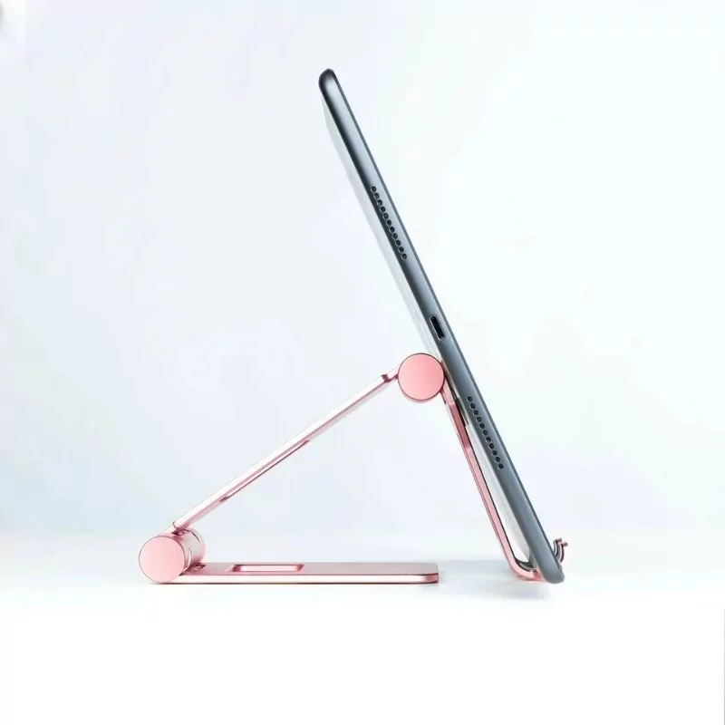 Kontrolsat - Suporte de Mesa Ajustável TooQ - P/ Telemóvel / Tablet - 10" - Rosa - PH-KEOPS-OCASO