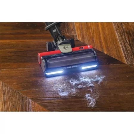 Kontrolsat - Hoover HF9 Upright Vacuum Cleaner - Anti-Twist - 350W - 21.6V - Black / Red - HF920H