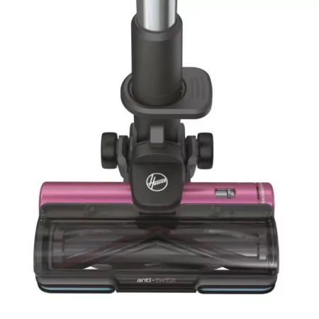 Kontrolsat - Hoover HF9 Upright Vacuum Cleaner - Anti-Twist - 350W - 21.6V - Black / Pink - HF920H Kontrolsat - Hoover HF9 Upright Vacuum Cleaner - Anti-Twist - 350W - 21.6V - Black / Pink - HF920H