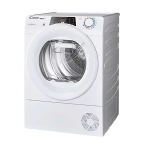 Kontrolsat - Máquina Secar Roupa Candy ROE H8A2TE-S (8kg - Bomba de Calor - Classe E) - Secagem Inteligente Wi-Fi