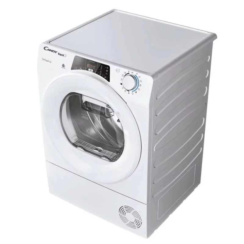 Kontrolsat - Candy Tumble Dryer - 8Kg - Heat Pump - Class A++ - White - Wi-Fi - ROE H8A2TE-S