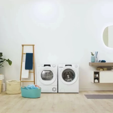 Kontrolsat - Candy Tumble Dryer - 8Kg - Heat Pump - Class A++ - White - Wi-Fi - ROE H8A2TE-S Kontrolsat - Candy Tumble Dryer - 8Kg - Heat Pump - Class A++ - White - Wi-Fi - ROE H8A2TE-S