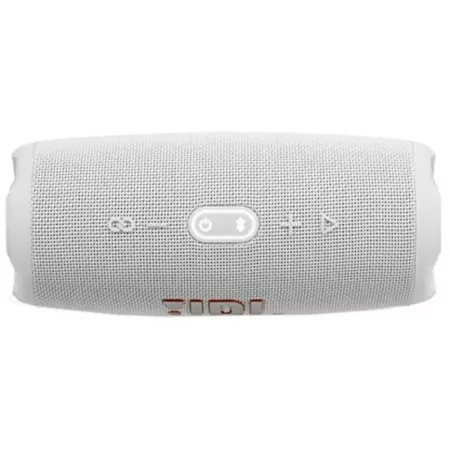 Kontrolsat - Coluna JBL CHARGE 5 - Portátil - Waterproof - Branco- CHARGE5WHT Kontrolsat - Coluna JBL CHARGE 5 - Portátil - Waterproof - Branco- CHARGE5WHT