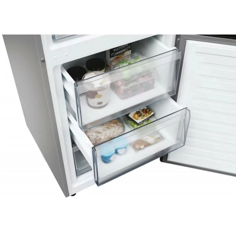 Kontrolsat - Candy CNCQ2T618EX Fridge Freezer (355L - Class E - Inox)