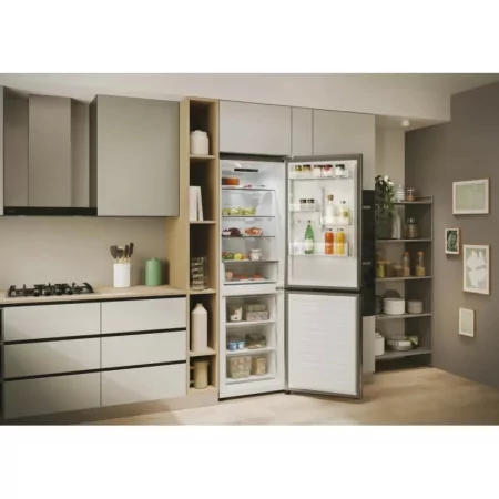 Kontrolsat - Candy CNCQ2T618EX Fridge Freezer (355L - Class E - Inox) Kontrolsat - Candy CNCQ2T618EX Fridge Freezer (355L - Class E - Inox)