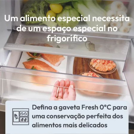 Kontrolsat - Candy CNCQ2T618EX Fridge Freezer (355L - Class E - Inox) Kontrolsat - Candy CNCQ2T618EX Fridge Freezer (355L - Class E - Inox)