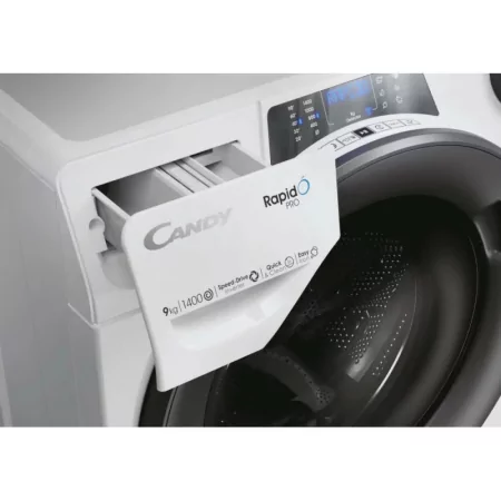 Kontrolsat - Candy Washing Machine - (9Kg - 1400rpm) RP496BWMR/1 Kontrolsat - Candy Washing Machine - (9Kg - 1400rpm) RP496BWMR/1