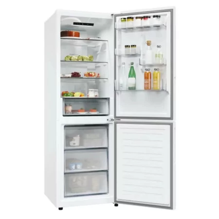 Kontrolsat - Candy CNCQ2T618EW Fridge Freezer (355L - Class E - White) Kontrolsat - Candy CNCQ2T618EW Fridge Freezer (355L - Class E - White)