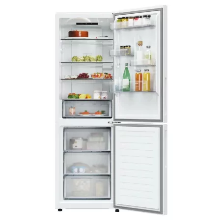 Kontrolsat - Candy CNCQ2T618EW Fridge Freezer (355L - Class E - White) Kontrolsat - Candy CNCQ2T618EW Fridge Freezer (355L - Class E - White)