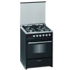 Meireles Gas Stove - 4 Burners - 55L - Natural Gas - Black - E 610 BL NAT