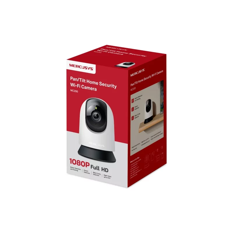 Câmara Wi-Fi Mercusys MC210 (Full HD - PTZ - Visão Noturna)