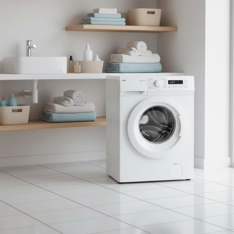 Maquina de Lavar Roupa Teka WMK 10620 WH (6 kg - 1200 rpm - Blanco)