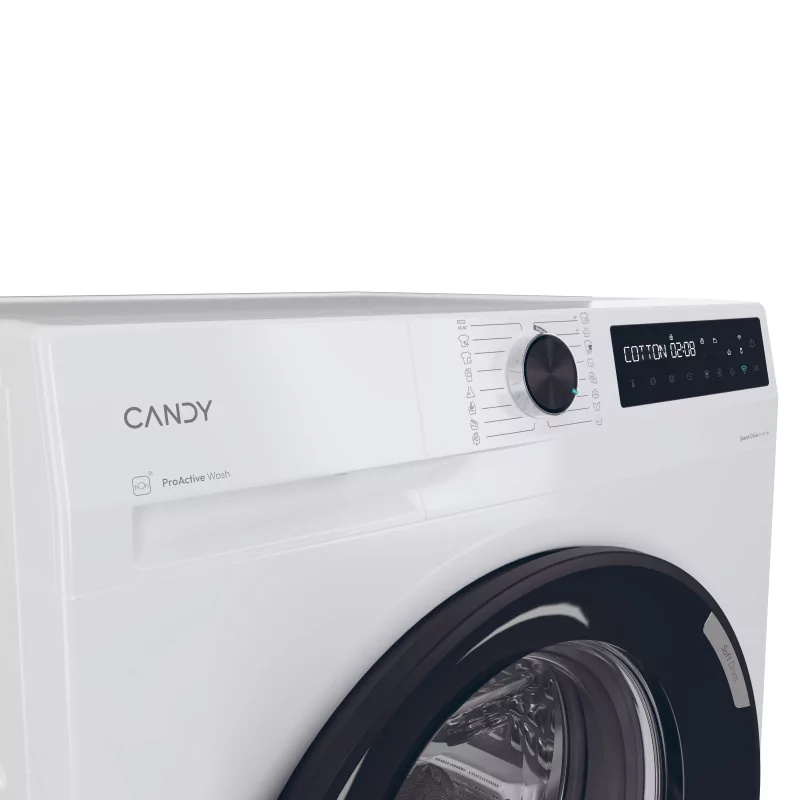 Máquina Lavar Roupa Candy 8KG 1400RPM Inverter Wi-Fi - ProWash 500 - BR 48B6-S