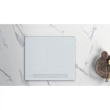 Placa de Cerâmica WHIRLPOOL WLS-5360-BF/W (Ref: 152073) - 4 Zonas, Branco