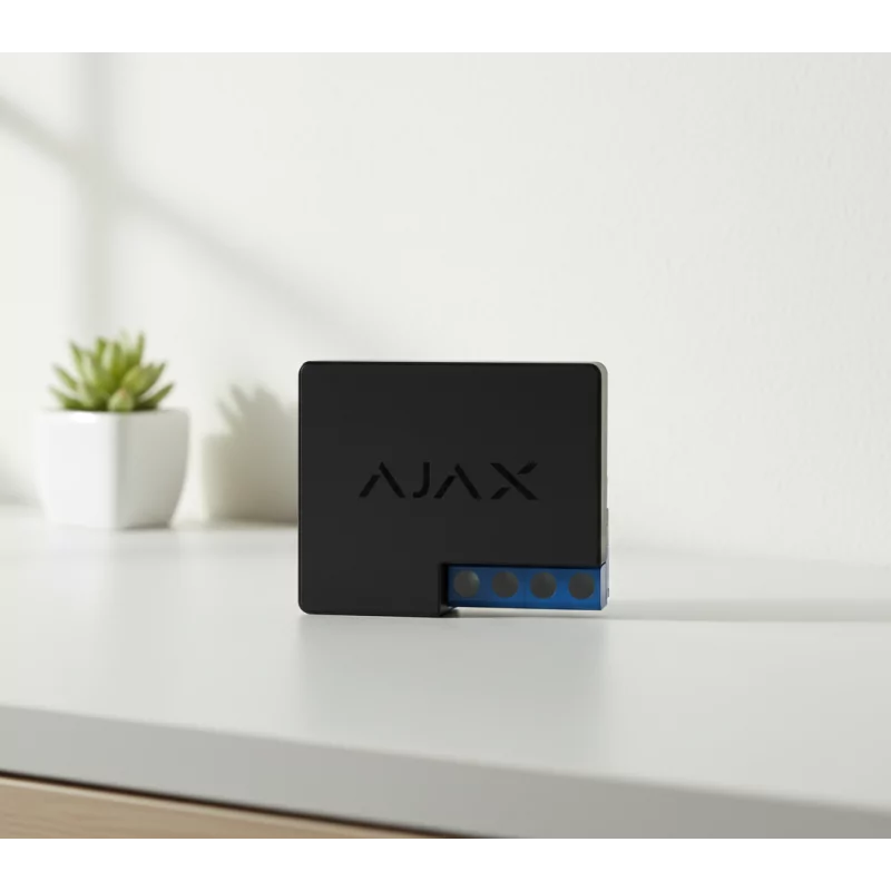 AJAX RELAIS Remote Control Relay (7-24V - Wireless - Black)