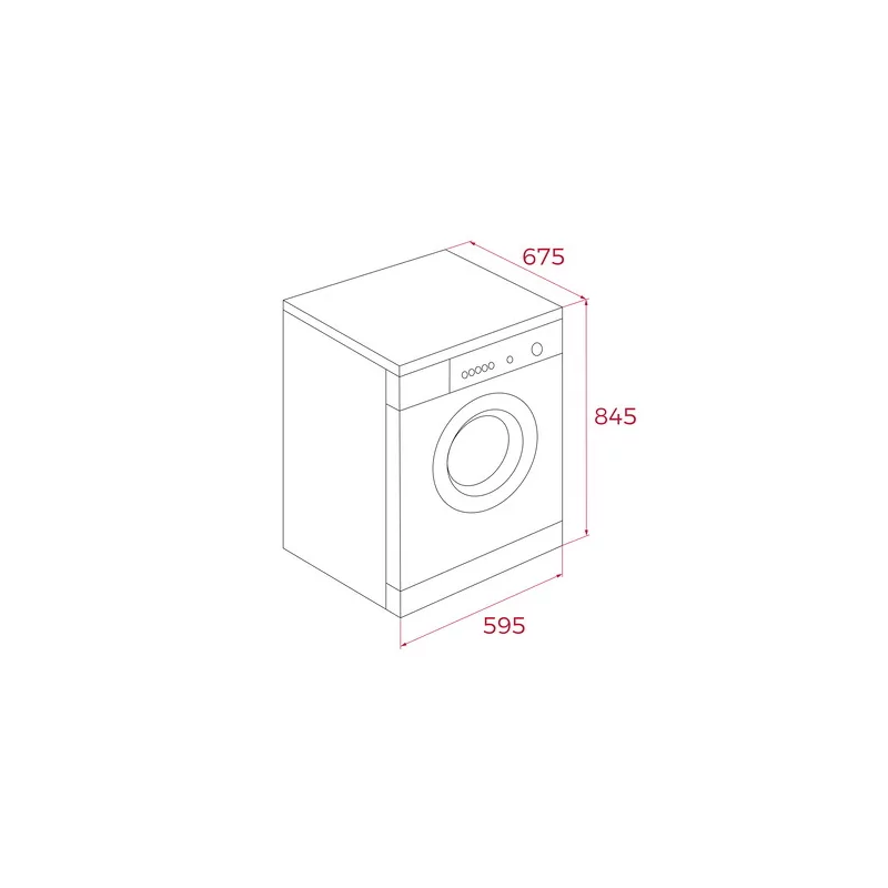 Teka Clothes Dryer - SHK 81030 Wh