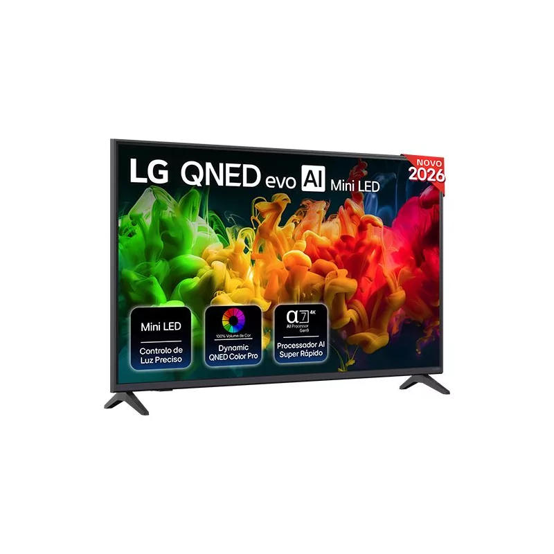 Smart TV LG 43QNED81B6C de 43" (109 cm) QNED evo MiniLED 4K UHD AI α7 Gen9 MotionBooster Smart TV LG 43QNED81B6C de 43" (109 cm) QNED evo MiniLED 4K UHD AI α7 Gen9 MotionBooster