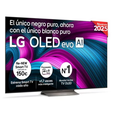 Smart TV LG OLED77C5ELB.AEU de 77" (196 cm) OLED evo AI 4K 144Hz Dolby Vision webOS 25